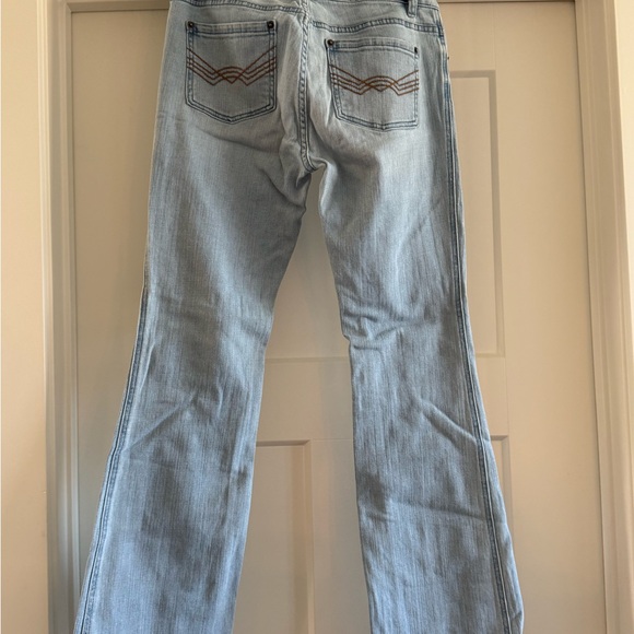 Idyllwind Light Blue Flare Jeans - Picture 4 of 6